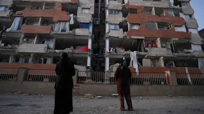 عراق ایران زلزلہ