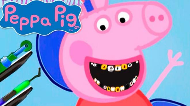 Peppa Pig en el dentista