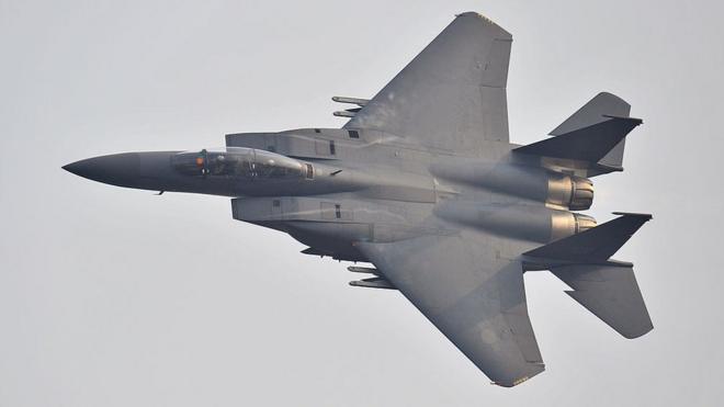 A South Korean F-15K fighter jet