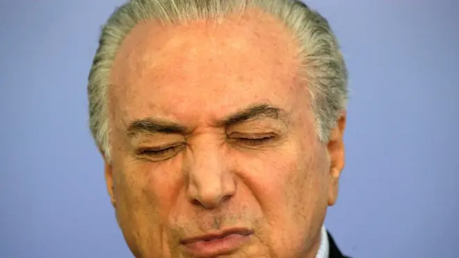 Temer se pronunciou pela primeira sobre o chamado "Calerogate"