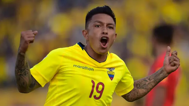 Cristian Ramírez anotó el segundo gol para Ecuador