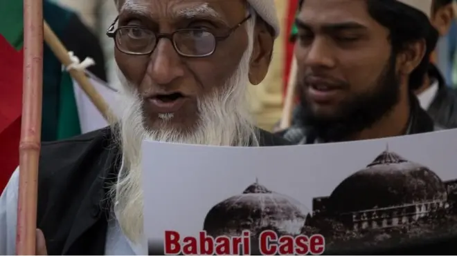 బాబ్రీ వివాదం.. ముస్లిం వ్యక్తి