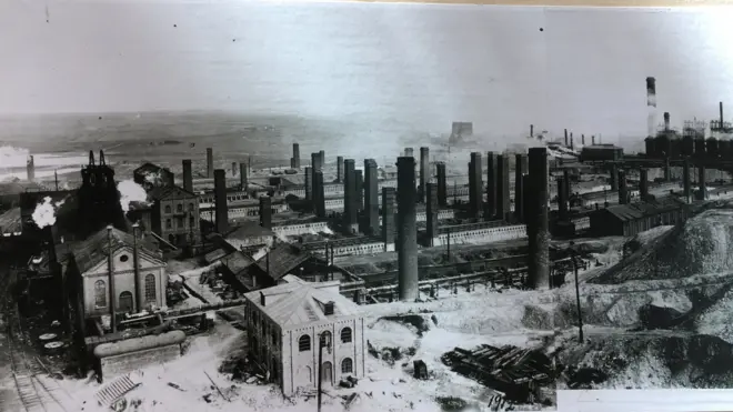 Так Юзівка виглядала через кілька років після приїзду валлійців