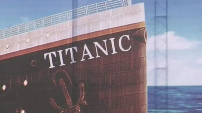 mfano wa mashua ya Titanic