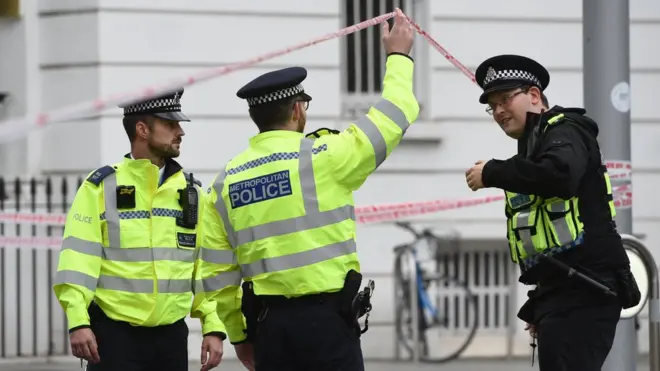 Полиция на месте инцидента