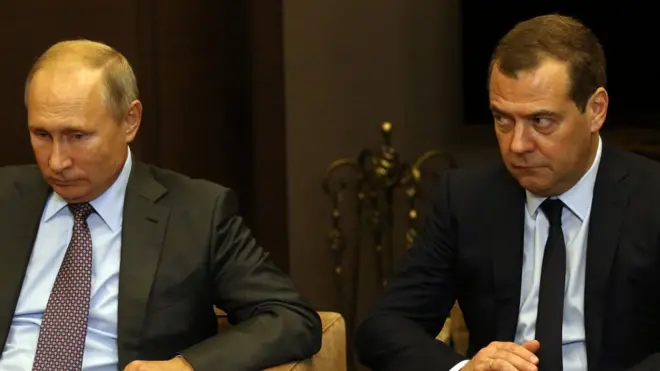 Путин и Медведев