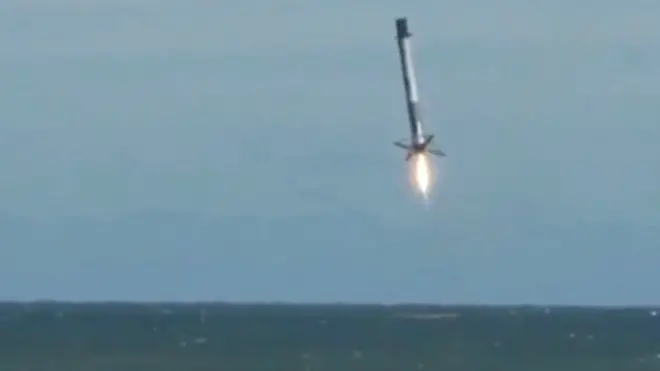 Falcon 9 приземлился на воду