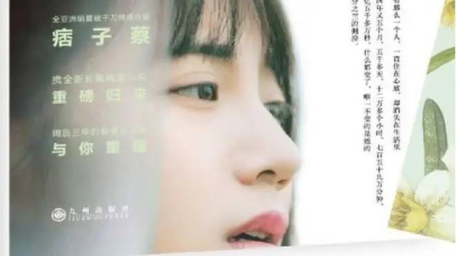 蔡智恆的小說陸續推出簡體中文版。圖為小說《不換》的簡體版。