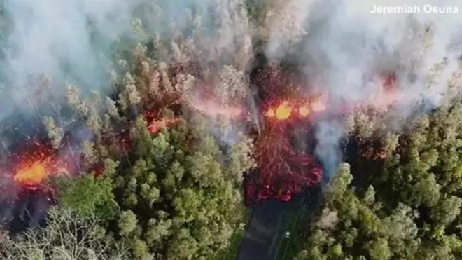 Hawaii volcano