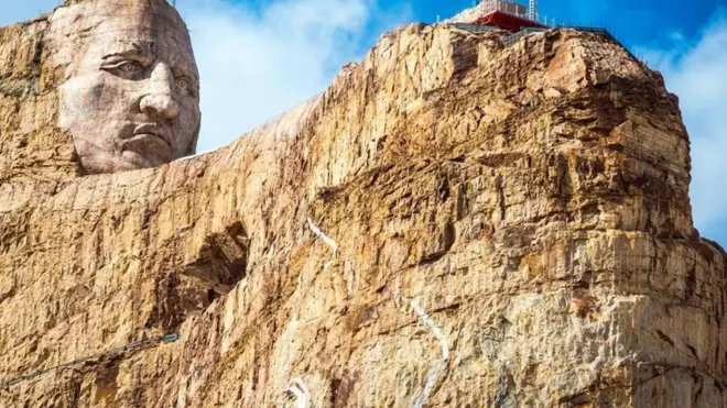 El "Crazy Horse Memorial"