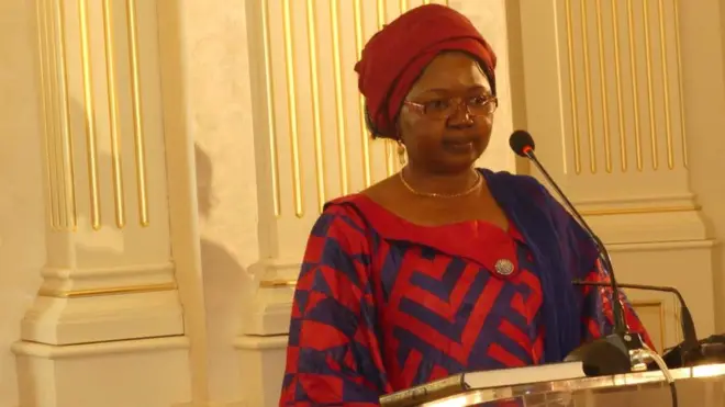 Rosine Amane Djibergui, ex-ministre.