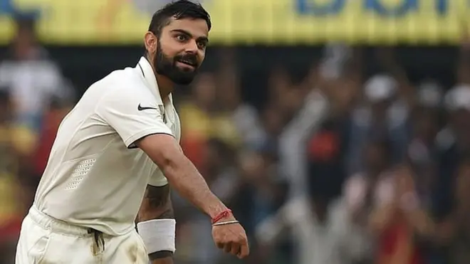 کوہلی کے کندھے میں تیسرے ٹیسٹ میں چوٹ لگ گئی تھی اسی وجہ سے وہ چوتھے ٹیسٹ سے باہر ہیں