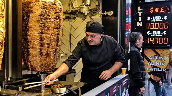Донер-закусочная в Стамбуле