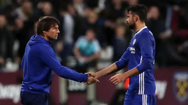 علاقة دييغو كوستا كانت سيئة مع مدربه أنطونيو كونتي