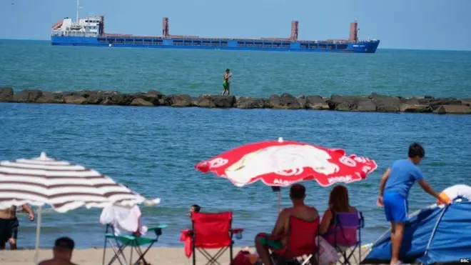 صورة للسفينة