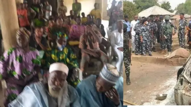 Ipade awọn Fulani ati ijọba pẹlu agbofinro nilu Igangan