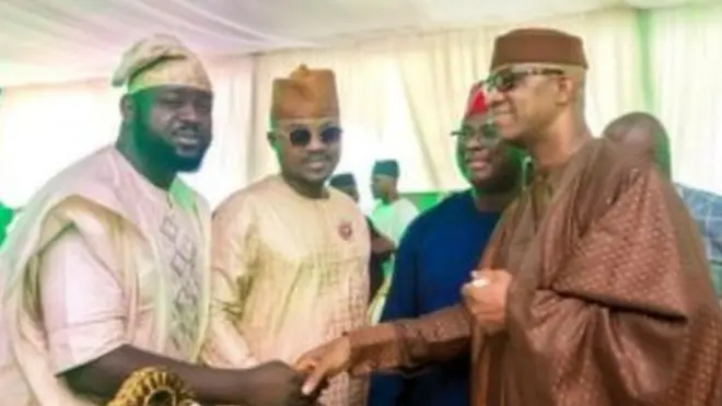 Aworan Abidemni ati Gomina Abiodun