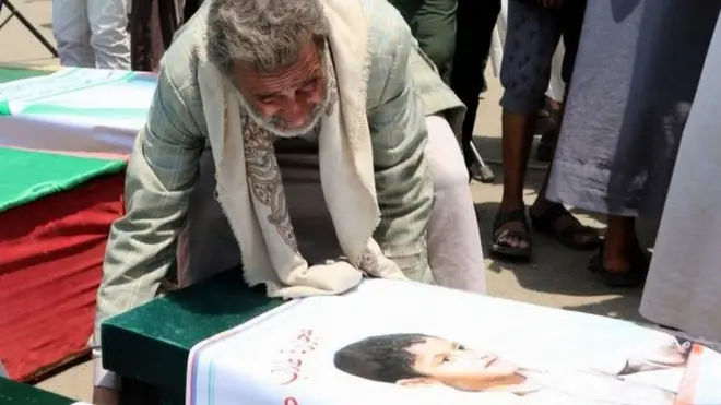 غارة جوية شمالي اليمن أوائل هذا الشهر قتلت أكثر 40 طفلا