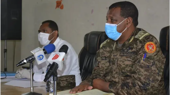 ሓላፊ ቢሮ ጸጥታን ምምሕዳርን ክልል ትግራይ፡ ኣይተ ተኪኡን መተኩን ምክትል ዋና ኣዛዚ ብርጋዴር ጀነራል ኣዳምነው መኮንን