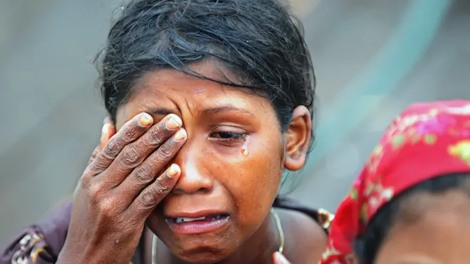 રોહિંગ્યા મહિલા