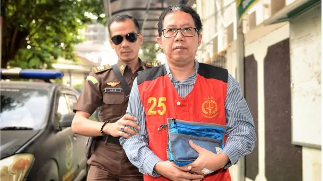 Mantan Plt Ketum PSSI Joko Driyono hadapi sidang vonis.