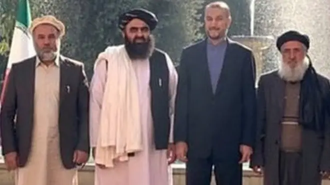 افغان وفد ایران میں