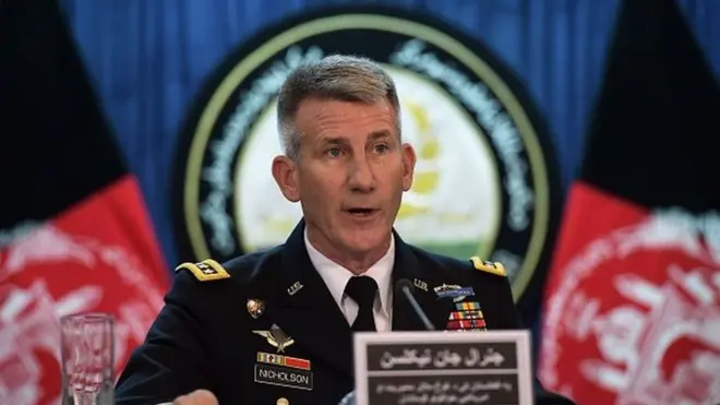 په افغانستان کې د ناټو لوی قومندان وایي، چې وسلوال طالبان له خبرو پرته بله لار نه لري.