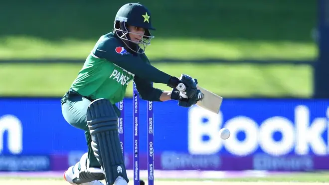 पाकिस्तानी टीम की कप्तान बिस्माह मारूफ़