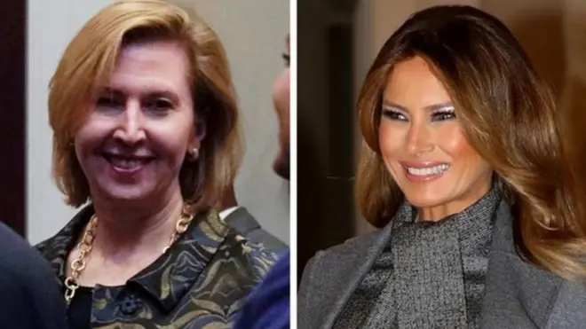 ميلانيا ترامب وميرا ريكاردل