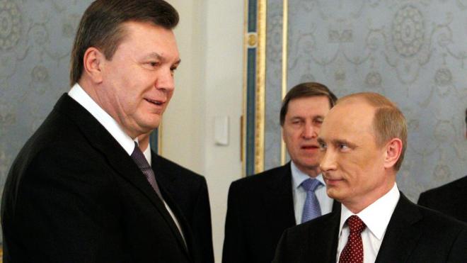 Виктор Янукович, Владимир Путин