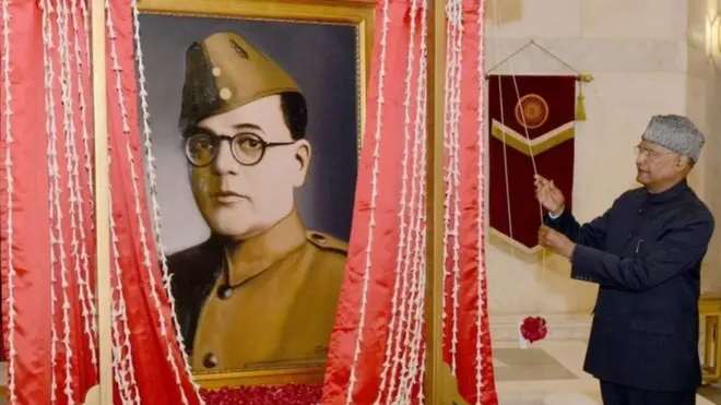 سبھاش چندر بوس کا پورٹریٹ