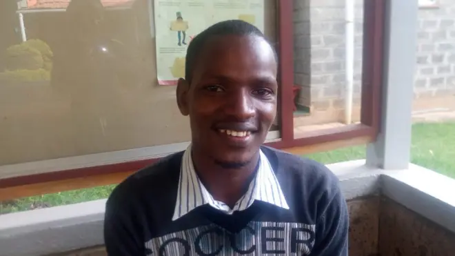 Kimutai Kemboi , mwanafunzi wa chuo kikuu anayeishi na virusi vya ukimwi