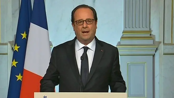 El presidente de Francia, Francois Hollande, dijo que su país "intensificará" los ataques a los extremistas en Siria e Irak