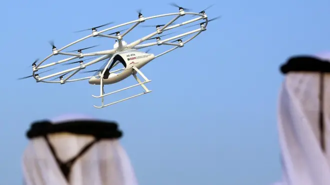 التاكسي الطائر في دبي