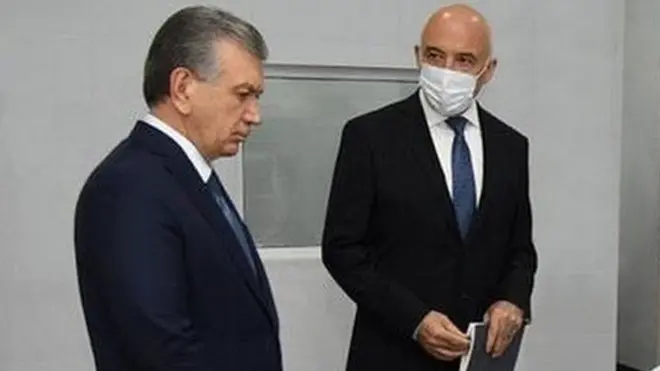 Шавкат Мирзиёев ва Алишер Шодмонов