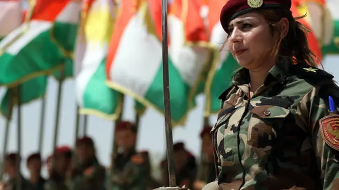 ترکیه ټینګار کوي چې پولې ته نږدې فعال کردي وسله وال ترهګر دي