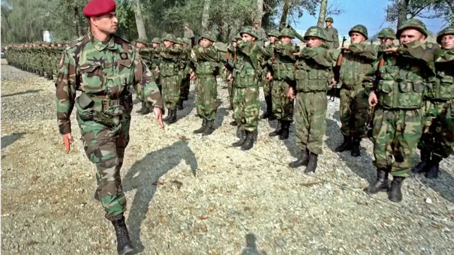 Milorad Ulemek Legija u Crvenim beretkama