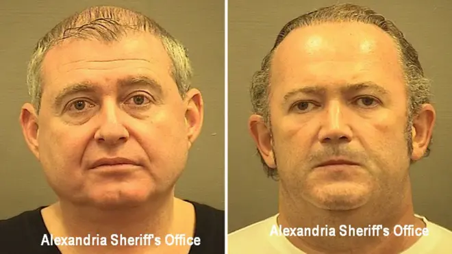 Lev Parnas (left) and Igor Fruman (right) are accused of campaign finance violations