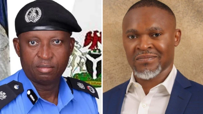Lagos Commissioner of Police Hakeem Odumosu, Super TV CEO Usifo Ataga