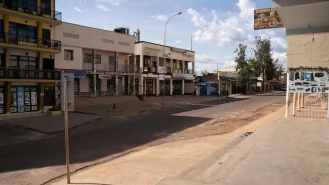Mu mujyi wa Kigali, mu gihe cy'amabwiriza yo guhagarika ibikorwa byose mu kwirinda coronavirus