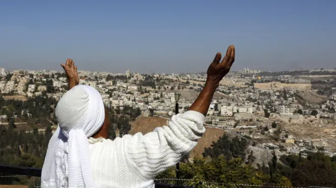 Israeli woman wey come from Ethiopia Jewish community