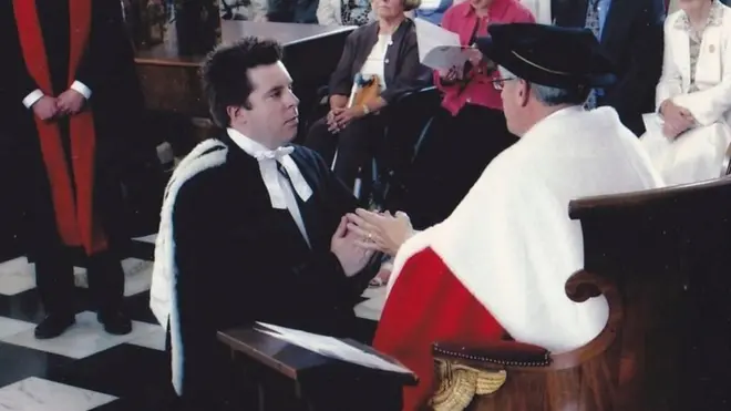 Ben Tavener graduation ceremony Cambridge 2006