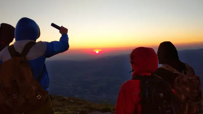 Goran Lončarević i prijatelji na vrhu Rtnja