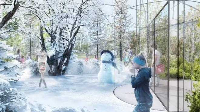 Зима, весна, літо чи осінь? Обирайте, що вам до вподоби, у міланському саду "Чотири сезони"