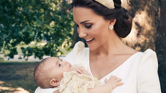 Prince Louis and Duchess of Cambridge