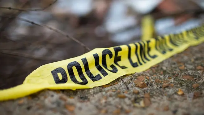 File image of crime scene for US
