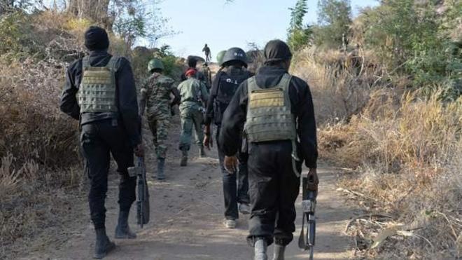 Des soldats camerounais en patrouille