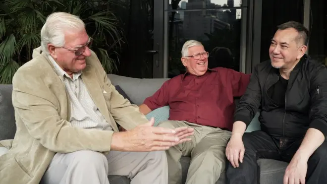 Anthony Wong and his two half-brothers