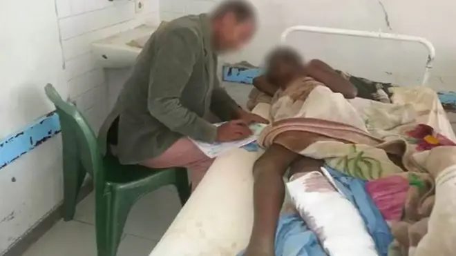 ኣብ የመን ብጥይት ተወቐዒዖም ካብ ሞንጎ ዝቖሰሉ ኢትዮጵያውያን።