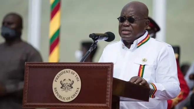 "SONA 2021": Ghana Nana Akufo-Addo State of de Nation Address